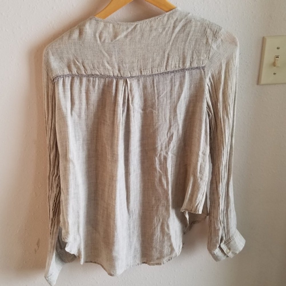 Kimchi Blue Peasant Top - Picture 4 of 4